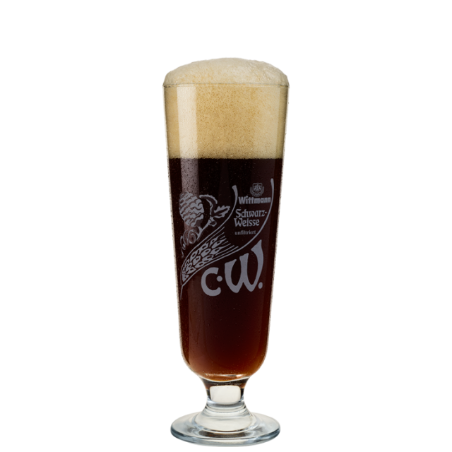 Wittmann Bierpokal Schwarz-Weisse (0,3 ltr) - 6 Stück