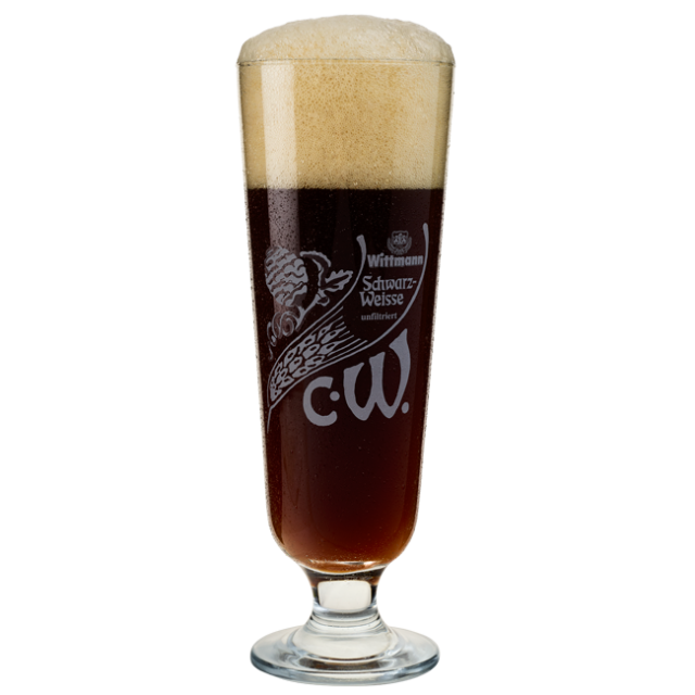 Wittmann Bierpokal Schwarz-Weisse (0,5 ltr) - 6 Stück