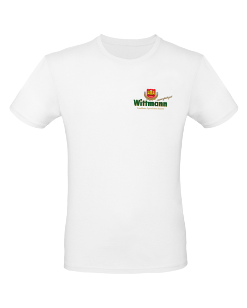 Wittmann T-Shirt weiß mit farbigem Aufdruck