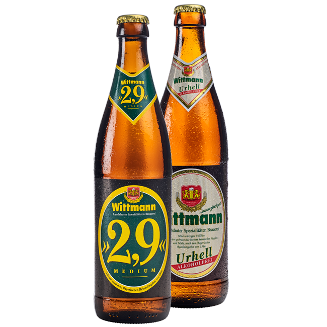 leichte und alkoholfreie Biere